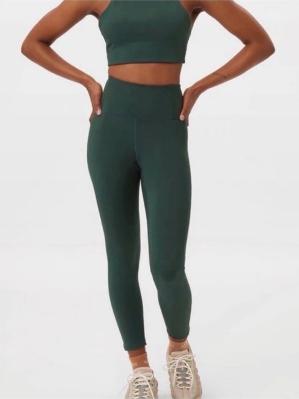 NWT Girlfriend Collective Moss Compressive High-Rise Legging Size XXXL